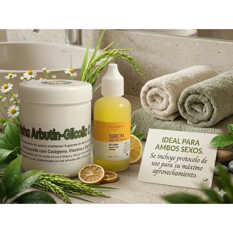 Crema Aclarante Desmanchadora Pack Productos