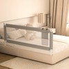 IKARE Bed Rail for Toddlers, New Upgraded Infants Safety Bed
