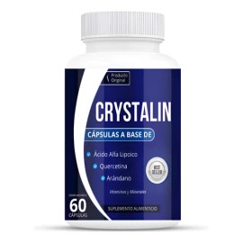 Crystalin Suplemento Alimenticio Nuevo Con 60 Cápsulas Sin Sabor