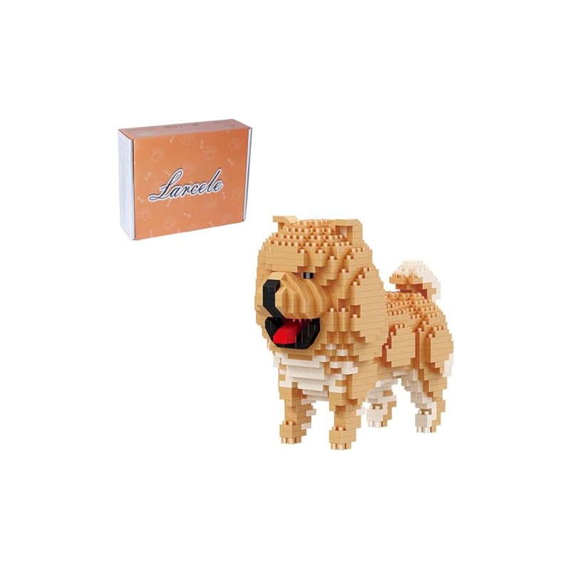 Larcele 768 Pieces Micro Building Blocks Toy Kit, Mini Animal