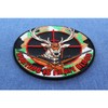 Deer Hunter Patch - 4x4 inch. Embroidered Iron on Patch