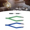 2PCS V Shape Spring Bar Tweezers Professional Alloy Steel Watch