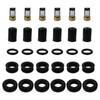 Zafina-UP Fuel Injector Repair Kit O-Rings, Pintle Caps, Filters 23209-65020