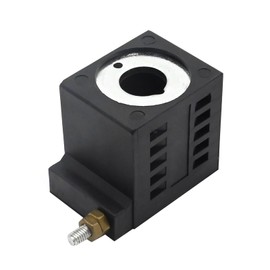 EATAKWARD 10226-33 Solenoid Coil, Dual Lead Wire Equipment, 10V DC 25W 1/2 inch, Replacement for Valve Stem Series 08 80 88 98, Dump Trailer Solenoid