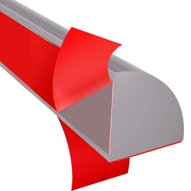 3/4″Flexible Quarter Round Molding Peel and Stick Rubber Trim Molding 4.92Ft Double-Sided Self-Adhesive Strips.DIY for Wall Seams, Floor Edges, Fireplaces, Bathroom Bathtubs, Countertops 59inch Grey