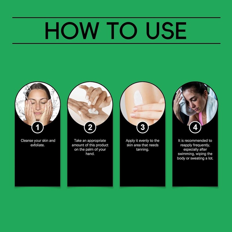 Intensive Tanning Gel - Haute Beauty Skin Care - Fast-Acting