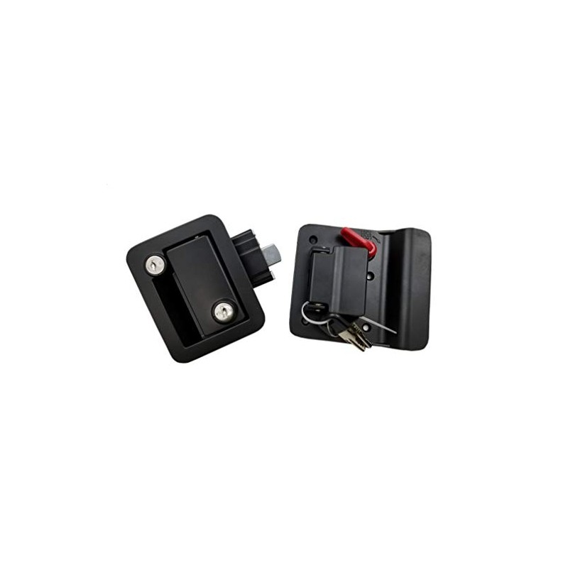 Travel Trailer Lock, Black