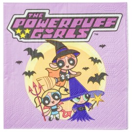 Silver Buffalo Power Puff Girls Costume Trio 40ct 10" Napkins