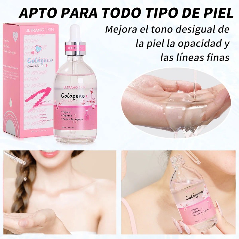 Suero Premaquillaje Colágeno Ultramo 100ml Deep Repair