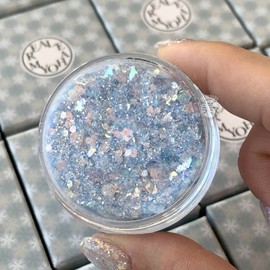 Really strange Real Mystery Real Princess 10g Elsa Glitter Nail Glitter / 리얼묘해 리얼프린세스 10g 엘사글리터 네일글리터