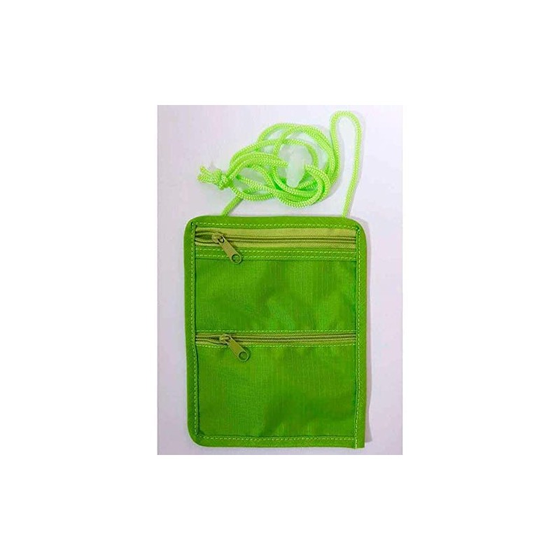 Neck Travel Bag for Passport/Tickets/Cash/Credit Cards and Other Valuables Assorted