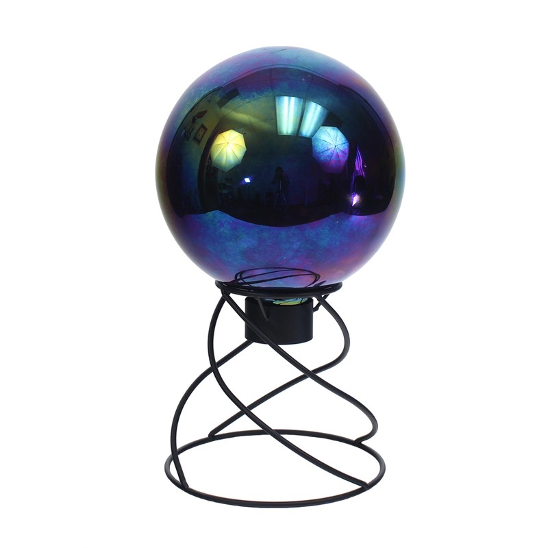 Echo Valley 8106 10-Inch Glass Gazing Globe, Arco Iris