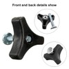 Triangle Handle Knob Nut Screw, Lawnmower Wing Nut Screw Bolt,