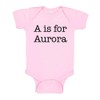 A is for Aurora Baby Infant One Piece Bodysuit 6