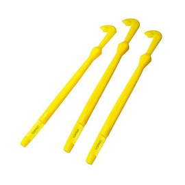 TOPIND 3Pcs Plastic Hook Disgorger Set Hook Remover Hair Rig Needle Fishing Line Tying Tool Hook Remover, Hair Rig Rigging Bait Needle