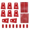 AUTOKAY Door Hinge Covers for Jeep Wrangler JK Unlimited 4-Door