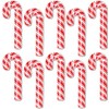 10 Piece Mini Candy Cane Cutouts Christmas Party Decorations