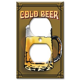 Outlet Cover Wall Plate - Cold Beer