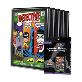 BCW Comic Book Frame with UV Protection | Modern/Current Age | Comic Book Display Frame | Comic Book Showcase Display Case | Comic Book Holder Picture Frame (Silver Age, 5 Pack)