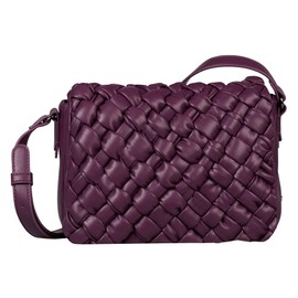 camel active Gabor Bags Gianna Women's Shoulder Bag Medium Silver, Dark purple