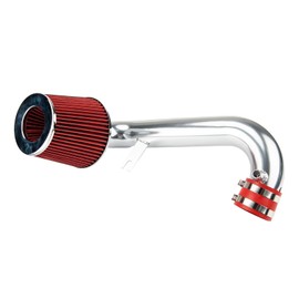 Torchtree Cold Air Intake Kit with Filter Heat Shield for 2001-2005 CIVIC DX/LX/EX/GX/VP 1.7L L4 (Red)