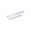 Skirting Board Set Right + Left Aluminium with Piping and