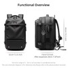 FANJUN-AMTECH vac space backpack，compression backpack for travel，travel vacuum bags for