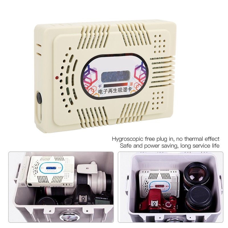 EIRMAI HC‑63C Electronic Regeneration Hygroscopic Card Moisture Absorb Humidity Dehumidifier