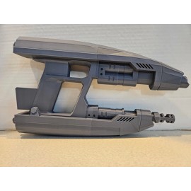 3d Printed Starlord Blaster 1:1 Scale Gray Fully Assembled Prop