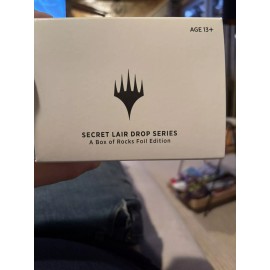 SECRET LAIR SEALED BOX A Box of Rocks FOIL Edition Alt-Art Magic MTG New Sealed