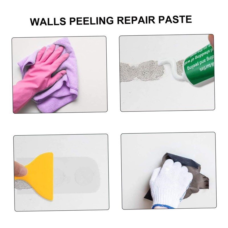 LALAFINA 1 Set Wall Repair Cream Wall Mending Agent with