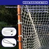 Waltool 60Pcs Goals Net Attachment Straps and 5.9 Inch Soccer