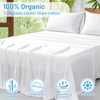 MEISHANG Cooling Sheet Set King Size -Cooling Sheets-Rayon Derived from