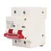 Circuit Breaker 1000 V DC 125 A C125 2P Top-Hat