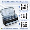 CURMIO Men Grooming Kits Storage Bag, Portable Travel Case for