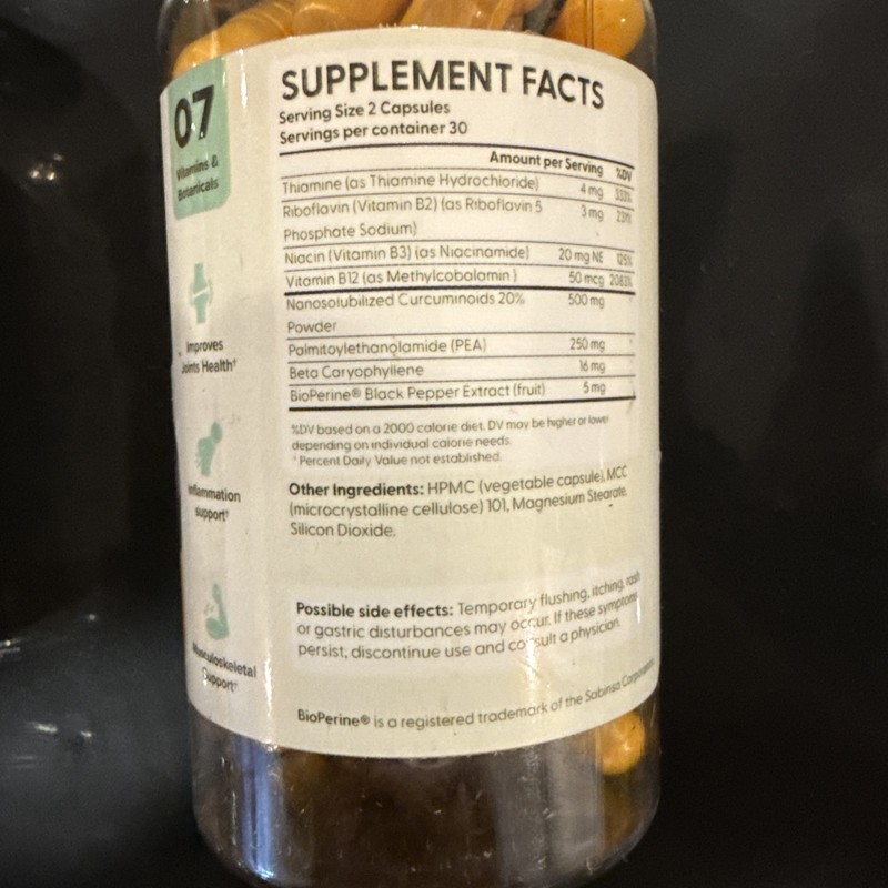 nooro 3 Btls Nooro Vital Step 180 Capsules Supports Healthy