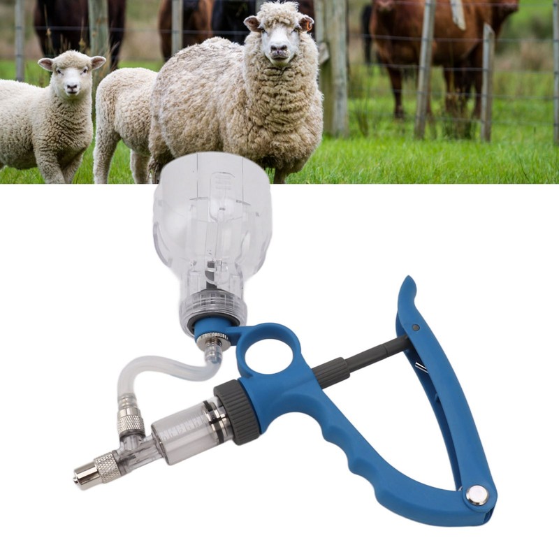 0.5ml‑6ml Livestock Syringe Adjustable Continuous Vaccine Livestock Syringe for Cattle