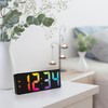 Equity 617-386 2” Gradient Digital Alarm Clock with Indoor Temperature