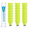 HIRALIY Badminton Birdies,Nylon Badminton Shuttlecocks with Stability Durability for Baseball