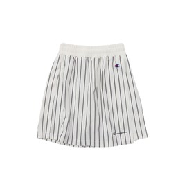 Champion CK-BS511 Kids' Shorts, Quick Drying, Script Logo, Wrap Shorts, School Girls, Sublimation Gel Print, white, 130