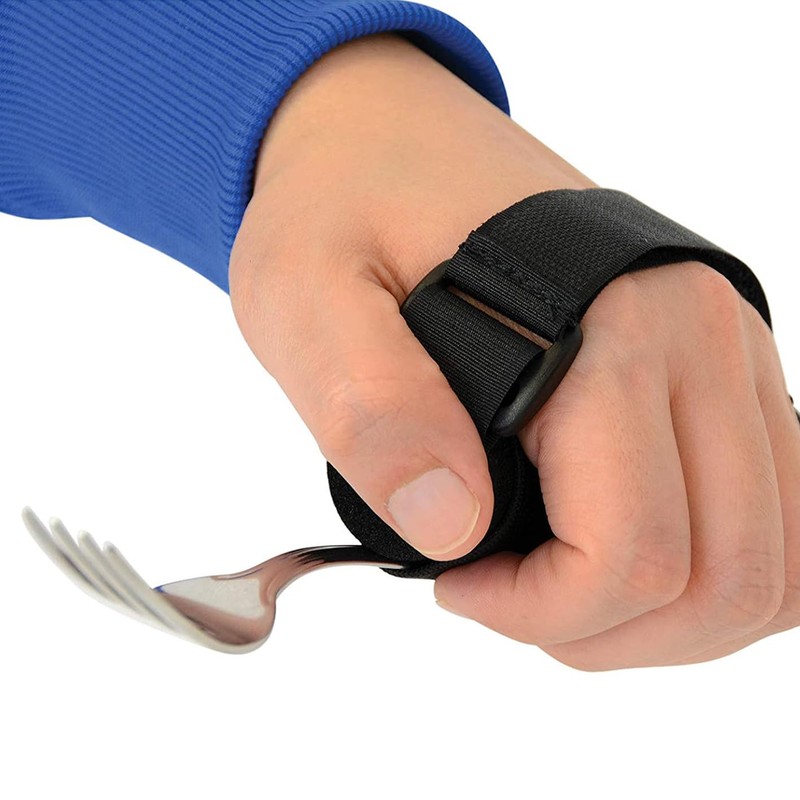 Universal Cuff Adaptive Utensil Holder Hand Strap Utensil Holder Adjustable