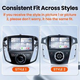 [8Core] Car Radio Stereo Ford Focus 2012-2018: 4+32G 9 inch 1280 * 800 HD IPS Touch Screen Android13 GPS Bluetooth 5G-WiFi 1080P Backup Camera Carplay Android Auto SWC FM AM