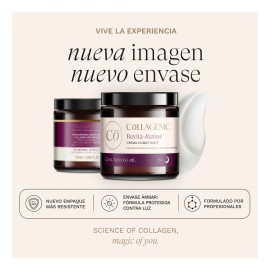 Crema Facial Antiarrugas Collagenic Con Retinol Y Colágeno Hidrolizado Para Día y Noche Mejora la Firmeza y Textura de la Piel