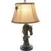 BLACK FOREST DECOR Horse & Colt Table Lamp