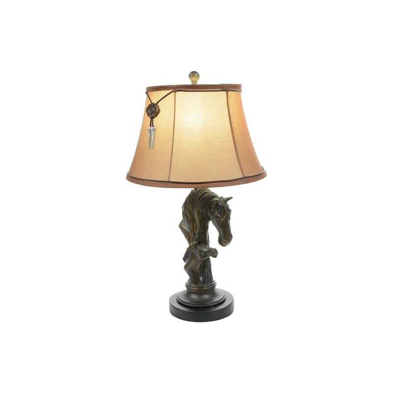 BLACK FOREST DECOR Horse & Colt Table Lamp