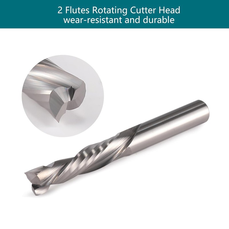 2 Flute Router Bits - Up Down Cut Compression Spiral