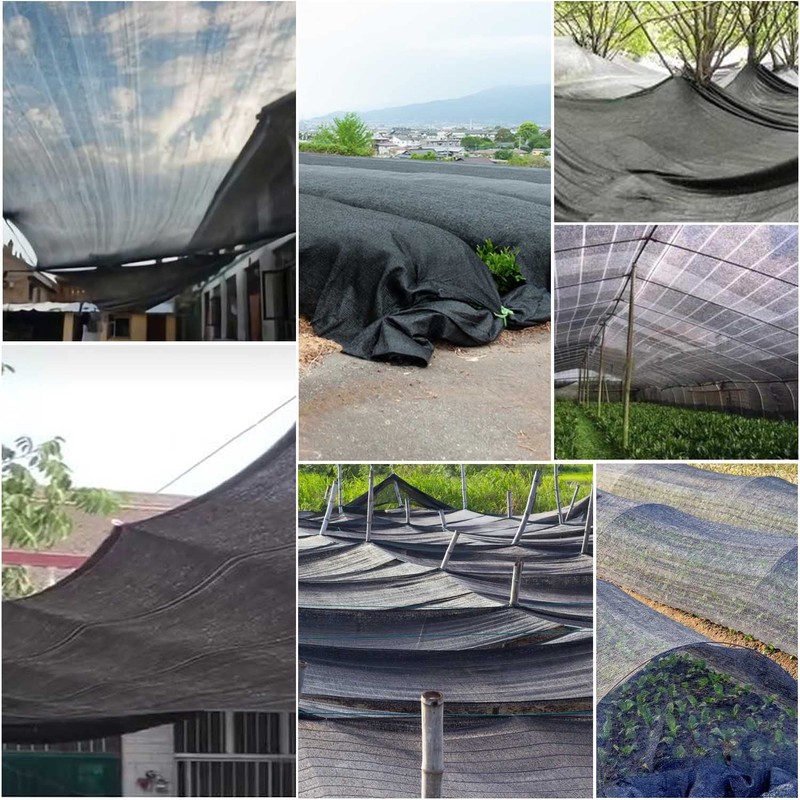 Greenhouse Shading, 3 x 3 m Shade Net, with Eyelets,