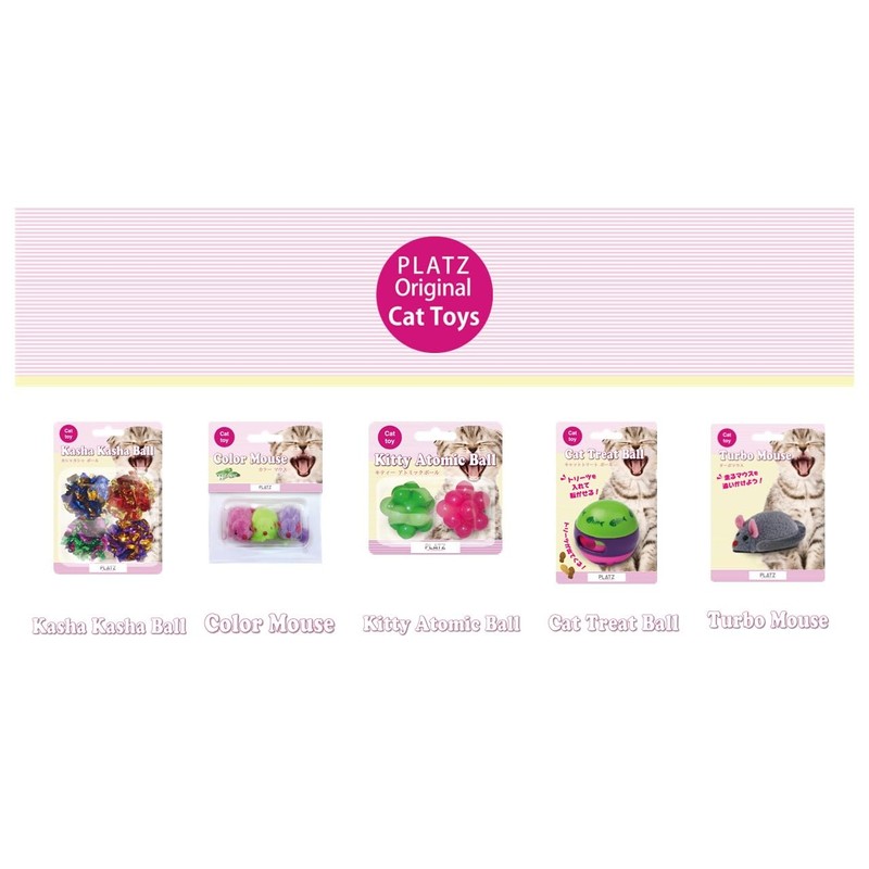 PLATZ PET SUPPLIS&Fun Cat Toy Turbo Mouse