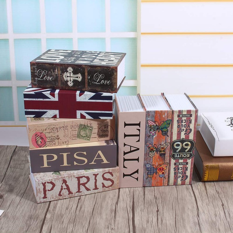 Lazmin Dictionary Money Box Hidden Secret Book Design Valuables Security