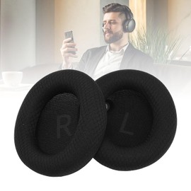 Ear Pads Replacement for Space One S1, Upgraded Headphone Earpads Replacement, Breathable Mesh Noise Isolation Memory Foam Ear Cushions for Headset